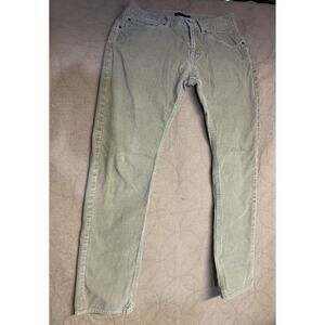 Banana Republic Mens Pima Cotton Corduroy Pants 30 x 32 Tan Straight Leg